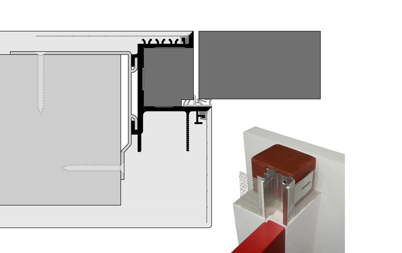Frameless Ags Systems Flush Doors And Skirting Boards Profile Door Leaves From 44 To 65 Mm