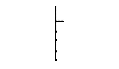 C70 profile - AGS Systems | flush doors and skirting boards